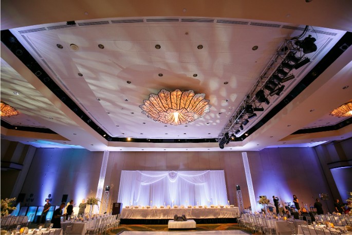 image of reception area designed by Make it Memorable Weddings