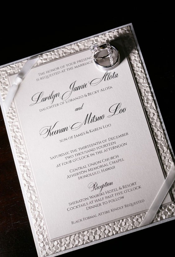 image of wedding invitation